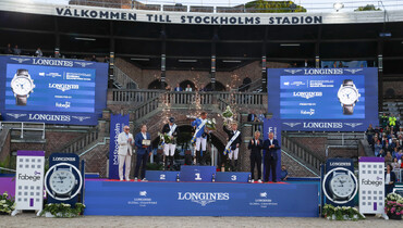 Ahlmann tops legendary jump-off in Longines Global Champions Tour Grand Prix of Stockholm presented by Fabege