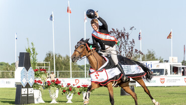 Arkadiusz Fimmel wins the Maciej Frankiewicz Memorial class at 4Foulee Poznań