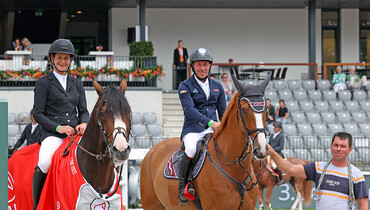 Dreher and Eckermann tie for first in the CSIO5* 1.50m CHIO Rotterdam Prize
