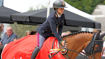 Francesca Ciriesi and Chacco's Boy top the CSIO5* 1.45m HbR Prize at CHIO Rotterdam