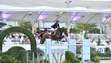 Lauren Balcomb dazzles in the $140,000 Lugano Diamon﻿ds Grand Prix CSI3* aboard Verdini D'Houtveld Z