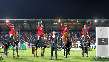Home win for Germany in the €1.000.000 Mercedes-Benz Nations Cup at CHIO Aachen