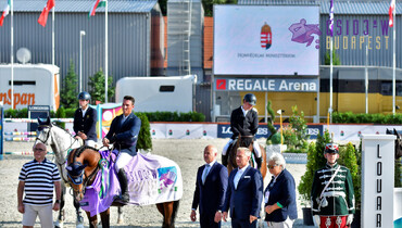 Greek gold in the CSIO3* Grand Prix of Budapest presented by Ministry of Defense
