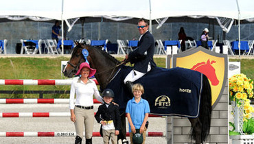 David Beisel and Ammeretto win Ocala HITS Grand Prix