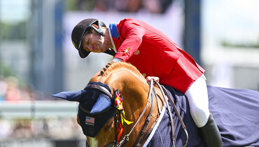 Contagious and Ward in a class of their own in Friday's 1.60m RWE Prize of North-Rhine-Westphalia at CHIO Aachen