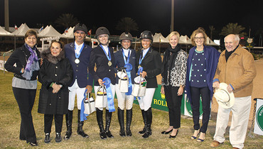 Keenan and Madden determine winning team in ride-off at the EQUUS Foundation's Fete Cheval Etoile