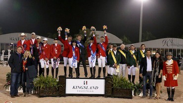 USA wins $100,000 Nations Cup presented by Kingsland Equestrian at the 2015 Winter Equestrian Festival