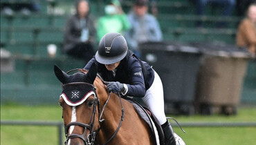 Giavanna Rinaldi and Cosmona win the 'Pan American' Grand Prix, presented by Rolex