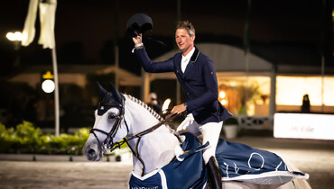 Daniel Deusser and Jasmien vd Bisschop win Friday's CSIO5* 1.50m Grand Prix qualifier at Knokke Hippique