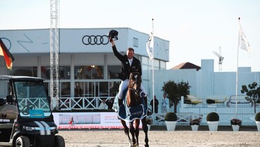 Home victory for Koen Vereecke in the CSI3* 1.50m Grand Prix at Knokke Hippique