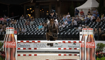 Sharn Wordley and Valentine Car enjoy sweet victory in $139,000 Coca-Cola® Grand Prix CSI3* in Tryon