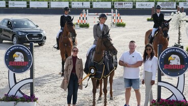 This weekend's CSI2* Grand Prix winners