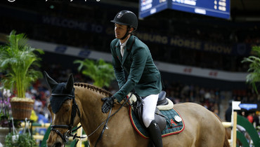 Order-to-go for the first round of the Longines FEI World Cup Final