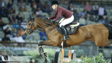 Fabulous CHI Al Shaqab 2015 celebrate Woman’s Day with Edwina Tops-Alexander’s Grand Prix victory