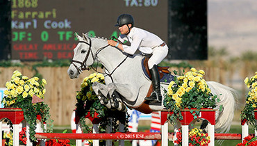 Karl Cook and Farrari win SmartPak Grand Prix at HITS Thermal