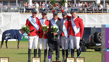 Belgium best in the CSIO5* Longines FEI Jumping Nations Cup™ of Sweden