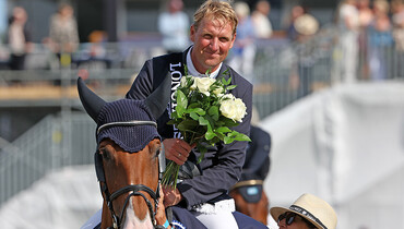 Andre Thieme continues his winning streak to take the top honours in the Longines Falsterbo Grand Prix