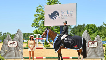 An excellent win for Zayna Rizvi in $37,000 North Face Farm CSI2* Welcome Stake