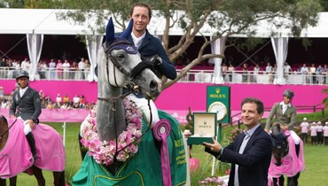 The double for Martin Fuchs in the Rolex Grand Prix Ville de Dinard