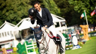 Nayel Nassar and Coronado top the CSIO5* 1.60m Anglesea Stakes in Dublin