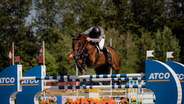 Sampson and Elisa BJX rise to the occasion in CSI3* ATCO Cup Grand Prix 1.50m