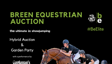 Breen Equestrian is thrilled to be hosting their first-ever Auction, at Hickstead, on August 31st 2022