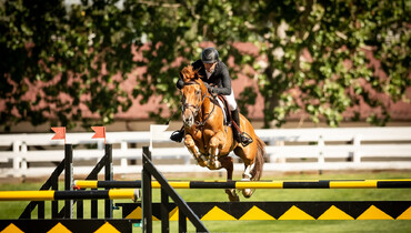 Patricio Pasquel and Babel best in the Friends of the Meadows 1.55m at CSI5* Spruce Meadows 'Continental' 2022