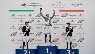 Speechless Kukuk wins Longines Global Champions Tour of Rome as Maher & Ahlmann go head to head in championship race