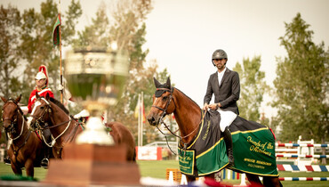 Second win of the weekend for Nayel Nassar at the CSI5* Spruce Meadows 'Continental' 2022