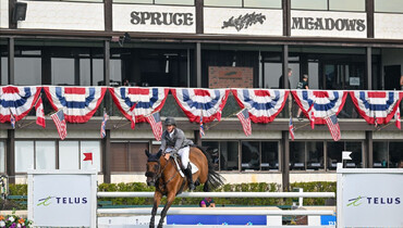 The Spruce Meadows 'Masters' is underway