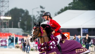 Jörne Sprehe and Hot Easy win the CSIO4* Grand Prix at Jumping Warsaw