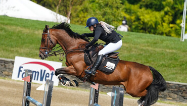 Israel’s Ashlee Bond and Donatello 141 dash to $138,600 Saugerties Jumper Classic CSI5* victory at HITS Saugerties