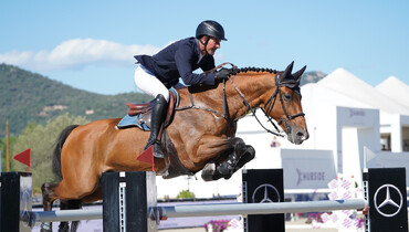 Guy Williams and Rouge de Ravel best at CSI4* Hubside Jumping in St. Tropez
