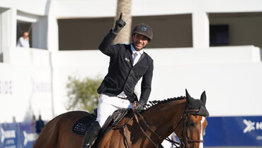 Home win for Julien Anquetin and Blood Diamond du Pont at Hubside Jumping in St. Tropez