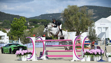 Victor Bettendorf and Simolo de La Roque Z take the victory in the CSI5* 1.55m Grand Prix qualifier at Hubside Jumping Grimaud