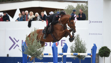 Emanuele Gaudiano and Chalou fastest at Hubside Jumping Grimaud