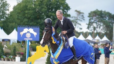Rolf-Göran Bengtsson and Caillan best in 7-year-old final at the FEI WBFSH Jumping World Breeding Championships for Young Horses 2022