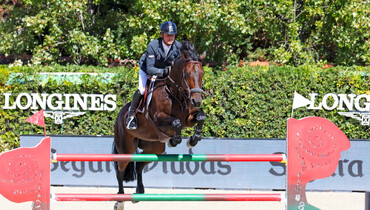 Julien Epaillard and Donatello D'Auge win the CSIO5* 1.50m Queens Cup - Segura Vidas Trophy