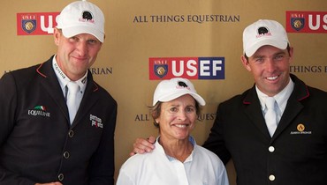 Andre Thieme and Conthendrix jump to victory in the Hollow Creek Farm winning round