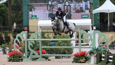 Darragh Kenny and Dirocco B; Sarah Scheiring and Eros SCF win Adequan® Young Jumper Classics
