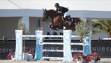 Marc Dilasser and Chamann Has open the weekend at Hubside Jumping Grimaud with a win