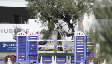 Bryan Balsiger and AK's Courage best at Hubside Jumping Grimaud