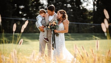 Janika Sprunger and Henrik von Eckermann tie the knot