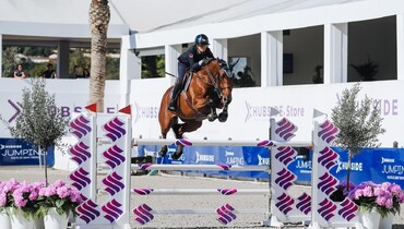 Giulia Martinengo Marquet and Scuderia 1918 Quick and Easy 3 with Saturday's biggest win at Hubside Jumping Grimaud