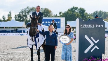 Julien Epaillard and Donatello d'Auge best in Sunday's CSI4* 1.55m Hubside Store Grand Prix presented by Indexia