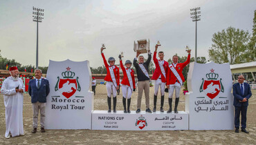 Team Germany tops the CSIO4*-W Nations Cup in Rabat