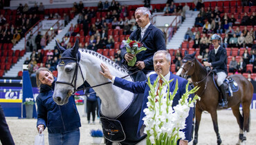Olivier Robert and Vangog du Mas Garnier best as CSI5*-W Helsinki international Horse Show kicks off