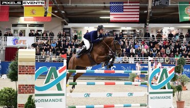 Mathieu Billot and Darling de L'Angevine top Saturday's CSI4* 1.45m Prix Credit Agricole Normandie at Jumping International St-Lô