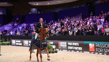The CSI5*-W 1.50m Prix Sommer to Reynald Angot and Untouchable Gips HDC at Longines Equita Lyon 2022