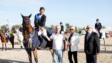 Sunday's CSI3* Grand Prix winners